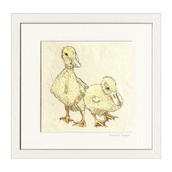 ducklings-framed-print-by-annabel-langrish