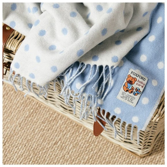 baby-blue-spot-throw-by-foxford-woolen-mills