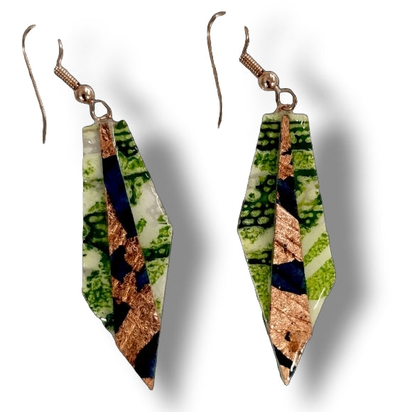 beula-textile-earring-in-blue-rose-gold-black
