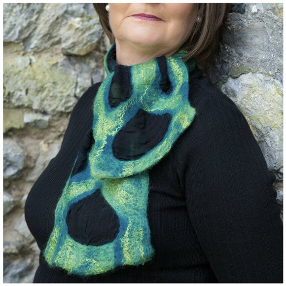 nuno-felted-silk-necktie-green-by-jayne-gillan