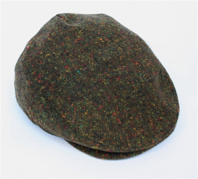 irish-tweed-cap-green-brown-donegal-by-john-hanly