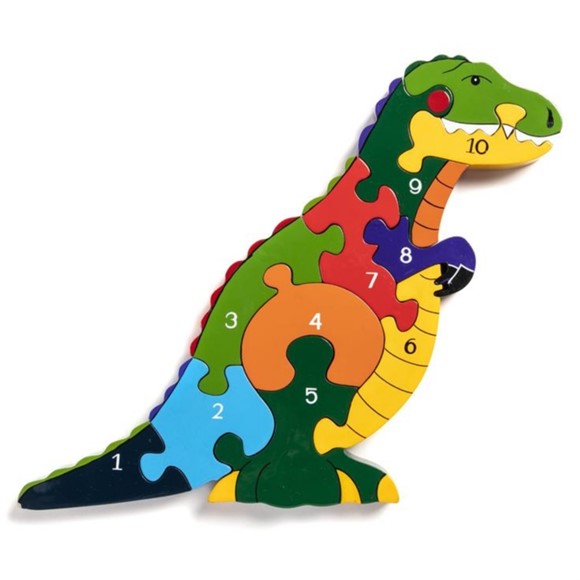 number-t-rex-by-alphabet-jigsaw