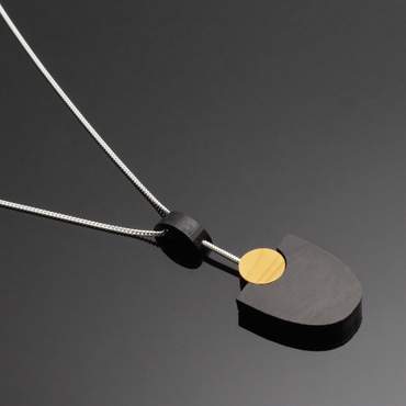 kandinsky-silver-drop-pendant-black