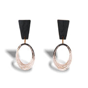 sandia-black-hoop-earring