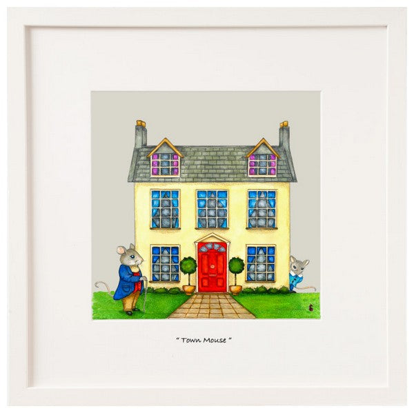town-mouse-framed-print-by-belinda